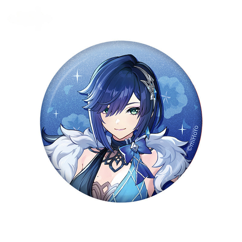 Genshin Impact Badge Standee Teyvat Style Series