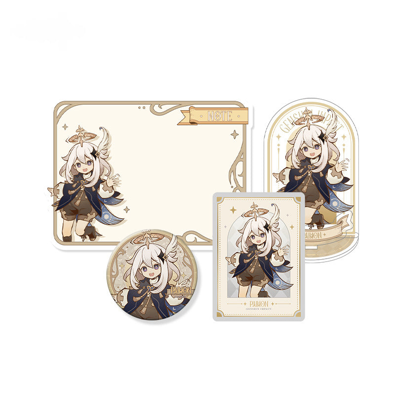 Genshin Impact Badge Standee Fridge Magnet Hunt the Shadow Series
