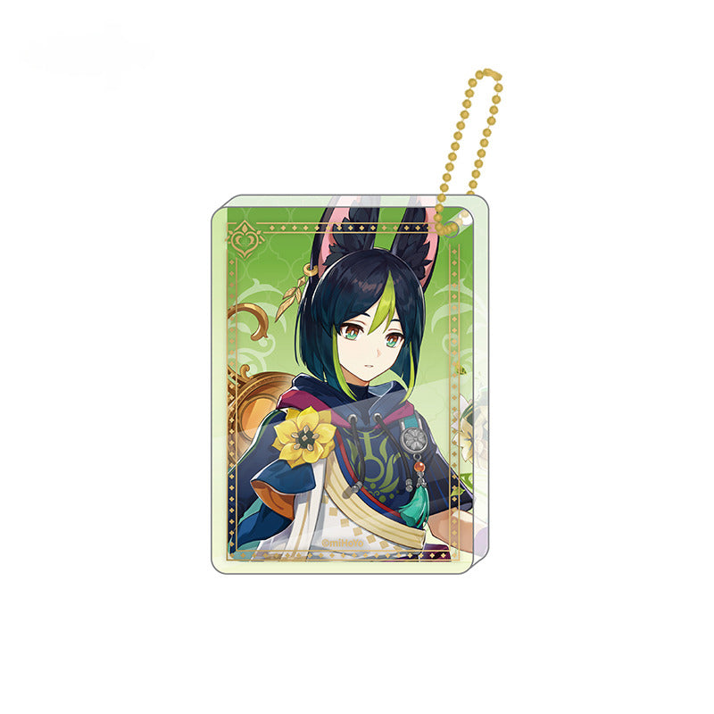 Genshin Impact Character Thick Acrylic Pendant