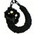 Little Coal Ball Cat Fridge Magnet Brooch Phone Strap Pet Bib