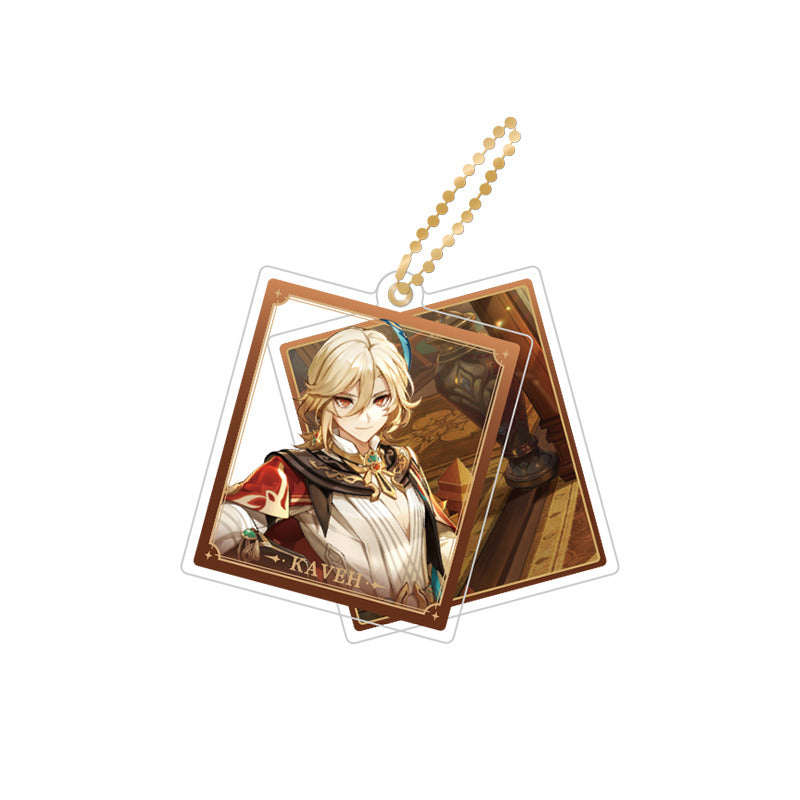 Genshin Impact Double Panel Acrylic Pendant