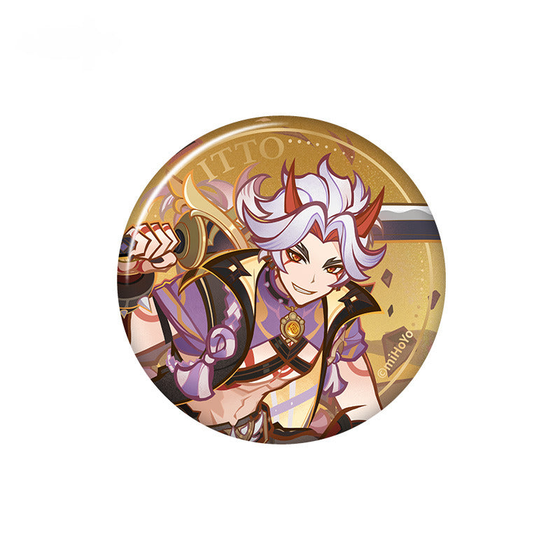 Genshin Impact Badge Genius Invokation TCG Tournament Series