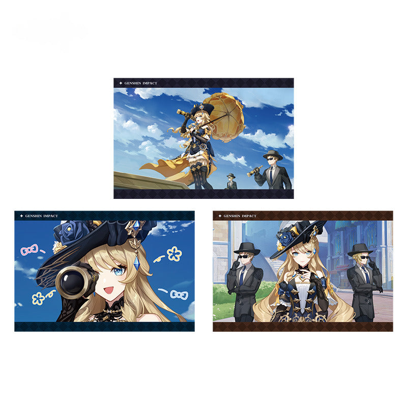 Genshin Impact Photo Card Album Character PV Series