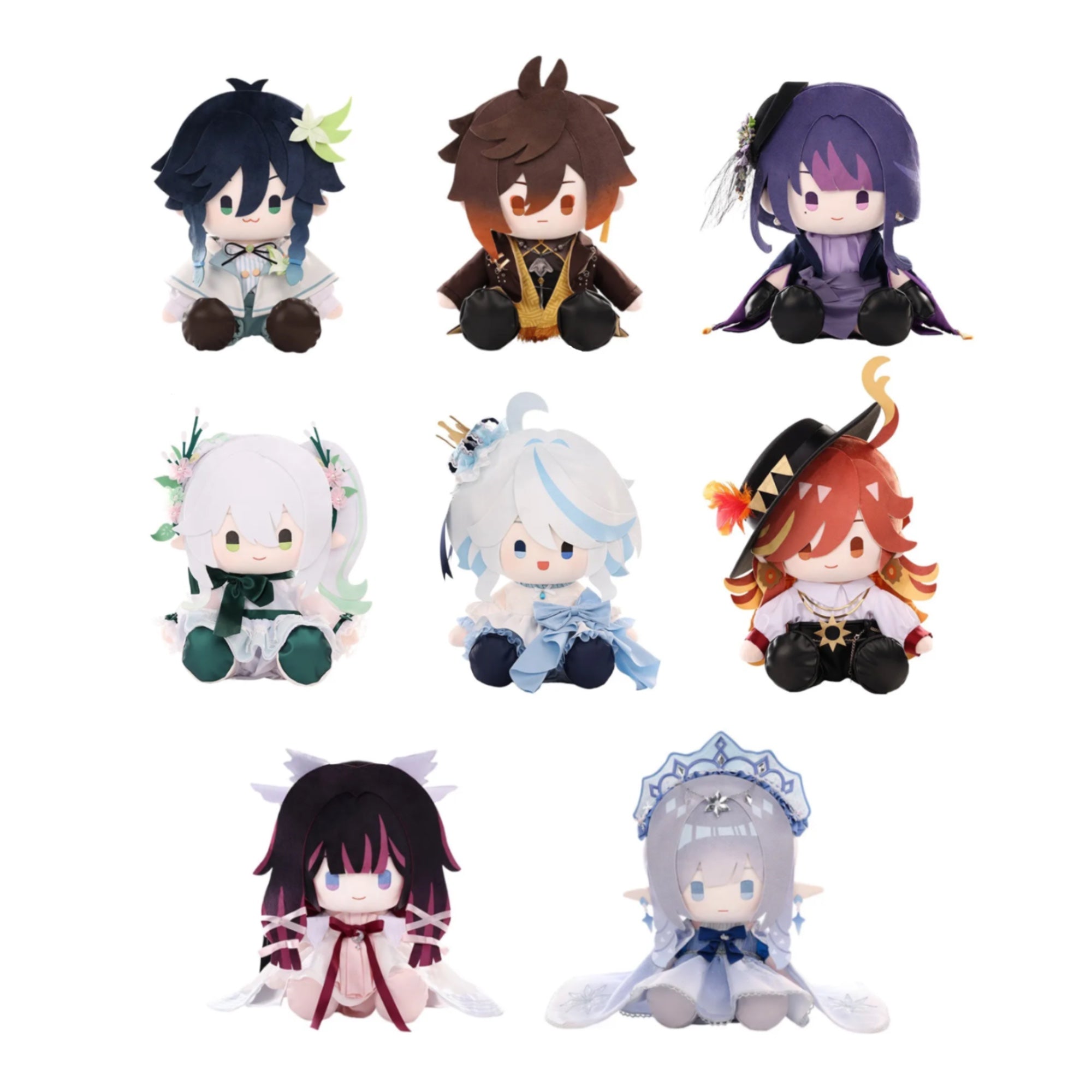 Genshin Impact Feast of the Gods Series 35cm Sitting Plushies Furina Venti