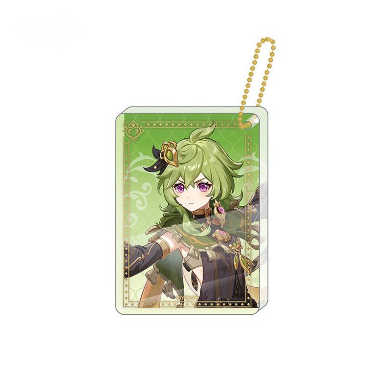 Genshin Impact Character Thick Acrylic Pendant