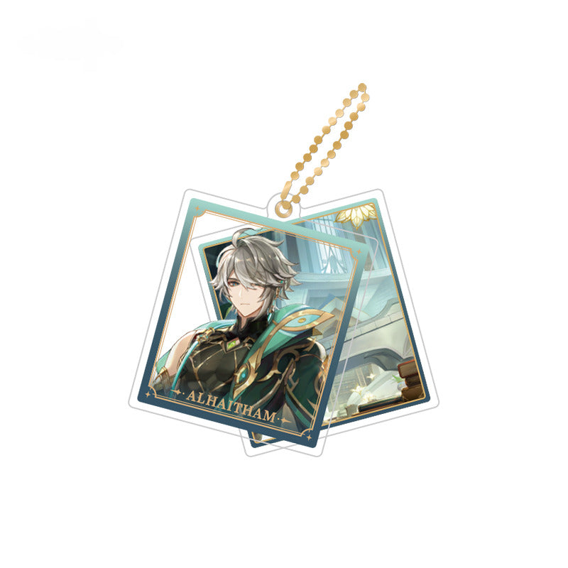 Genshin Impact Double Panel Acrylic Pendant