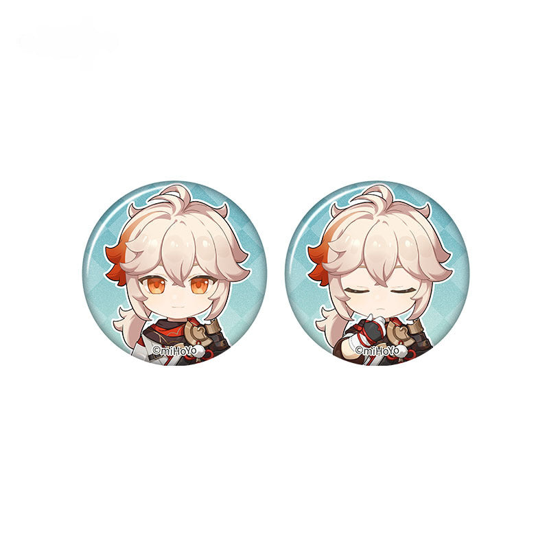 Genshin Impact Mini Badge Set Taking Pictures Recounting Good Times Series