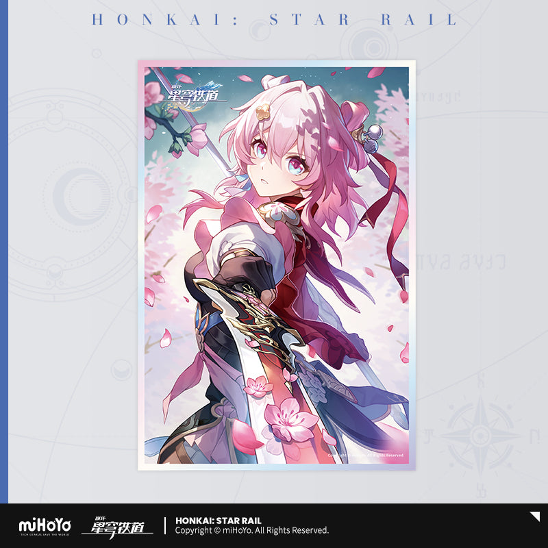 Honkai: Star Rail Acrylic Colored Paper Light Cone Series