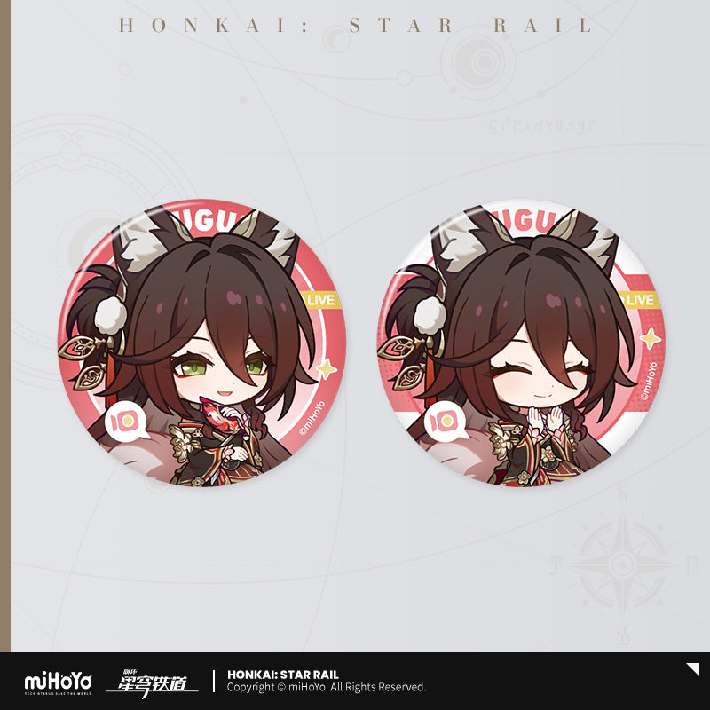 Honkai: Star Rail Badge Set Owlbert's Reception Room Series