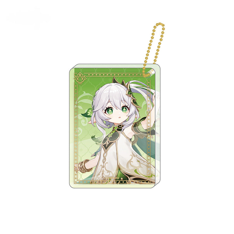 Genshin Impact Character Thick Acrylic Pendant