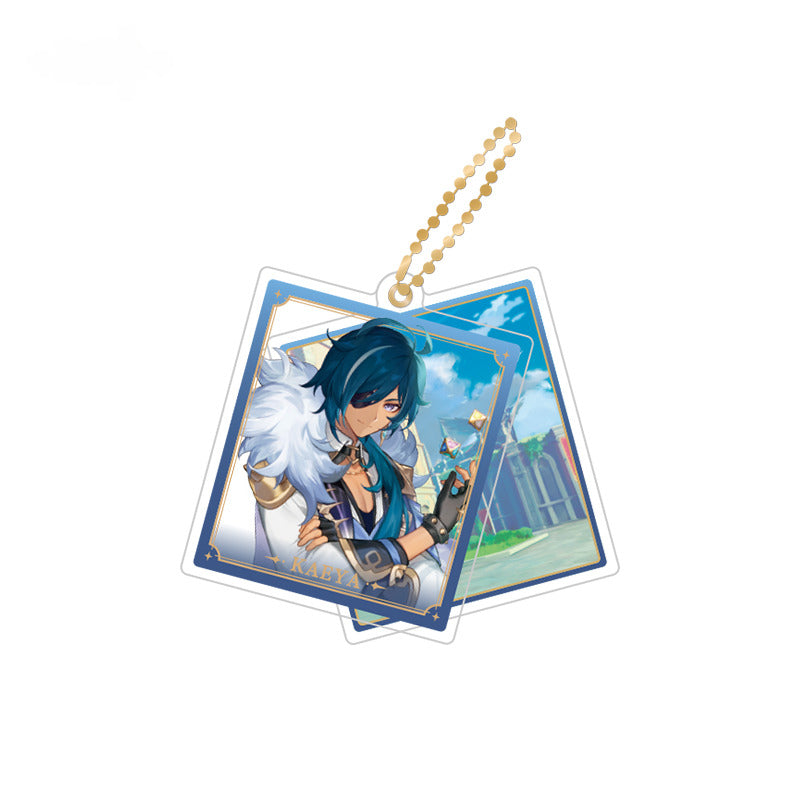 Genshin Impact Double Panel Acrylic Pendant