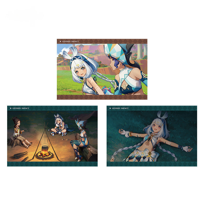 Genshin Impact Photo Card Album Character PV Series