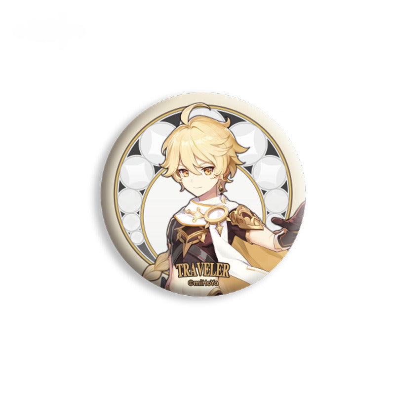 Genshin Impact Badge Traveler Theme