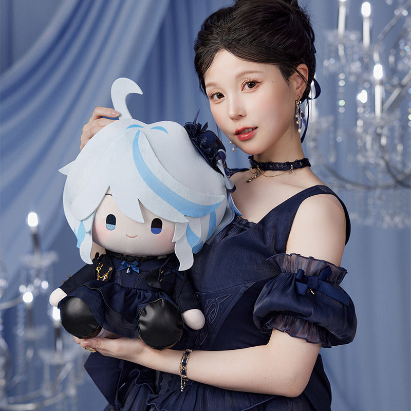 Genshin Impact Sitting Plush Doll Furina Theme Impression Series