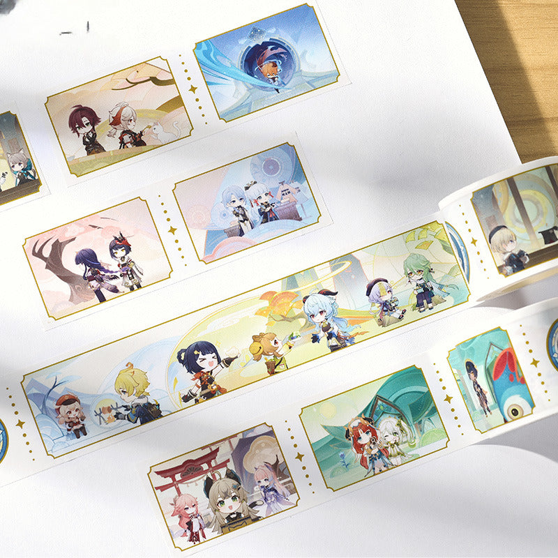 Genshin Impact Washi Tape Stardust Journey Series