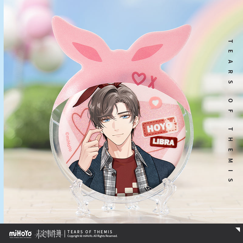 Tears of Themis HoHo Good Luck Series Badges & Protective Covers Set