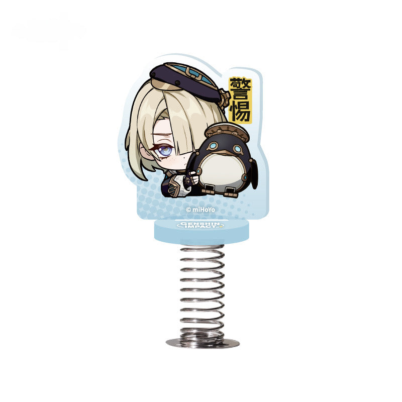 Genshin Impact Acrylic Bobblehead Standee Q Version Emoticon Series