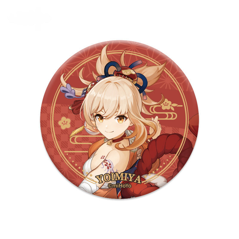 Genshin Impact Character Badge Inazuma City Theme