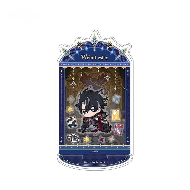 Genshin Impact Acrylic Shaker Set Stand Starlight Letter Series