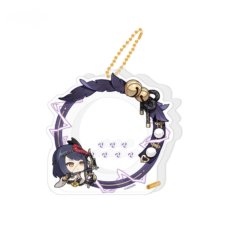 Genshin Impact Badge Acrylic Storage Cover
