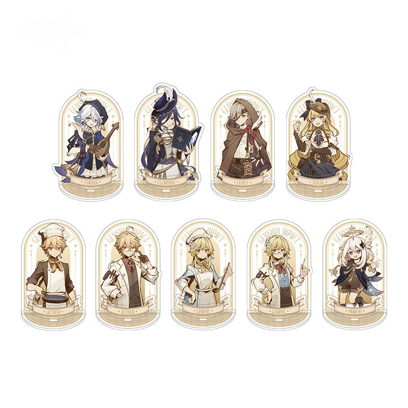 Genshin Impact Badge Standee Fridge Magnet Hunt the Shadow Series