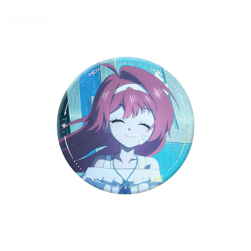 Genshin Impact Badge Imitation Film Bookmark Set Ember Song Series
