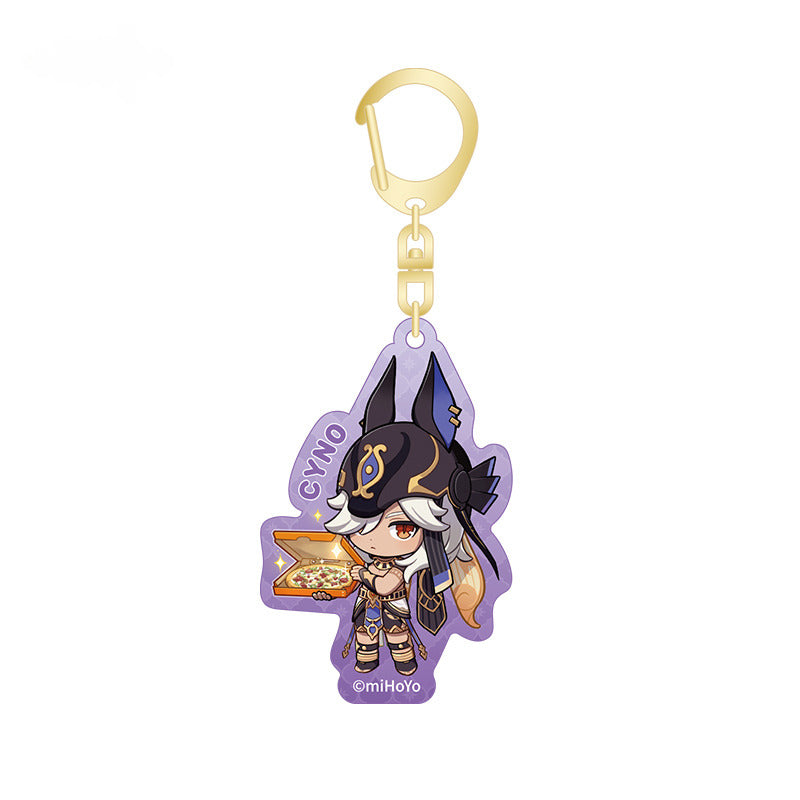 Genshin Impact Acrylic Standee Pendant Gastronomic Journey Series