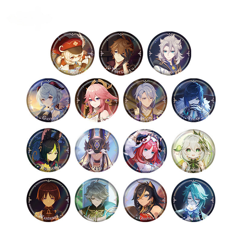 Genshin Impact Badge Character PV Series