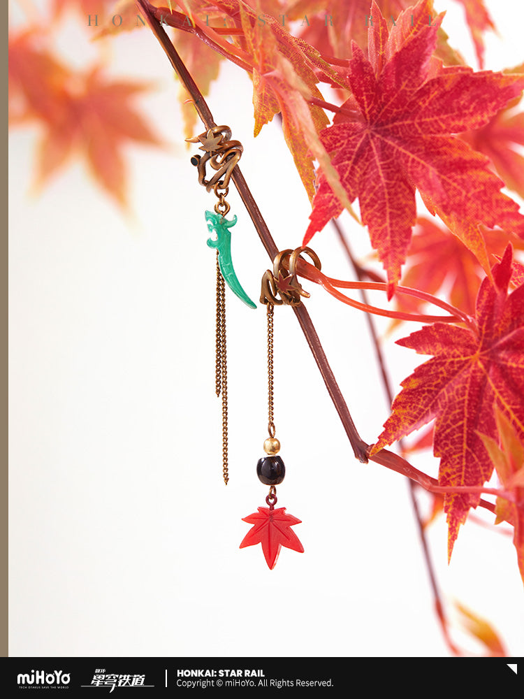 Honkai: Star Rail Ear Clips Necklace Rail Dan Heng Themed Impression Series