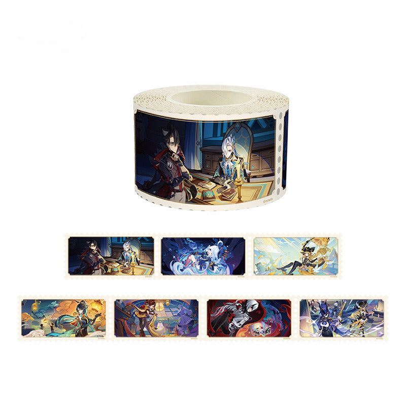 Genshin Impact Washi Tape Version Preview Series