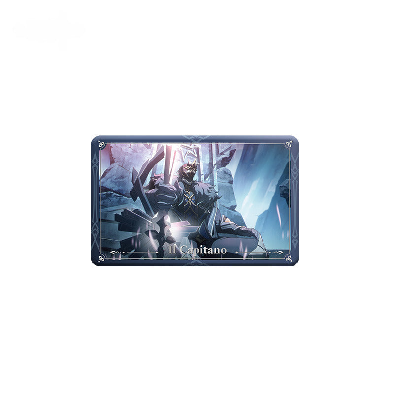 Genshin Impact Badge Collection Card Imitation Film Bookmark Set Memories of This World
