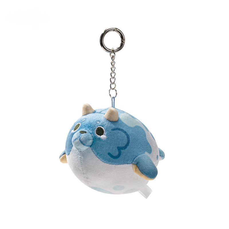 Genshin Impact Blubberbeast Plush Doll Pendant Original Sea Series