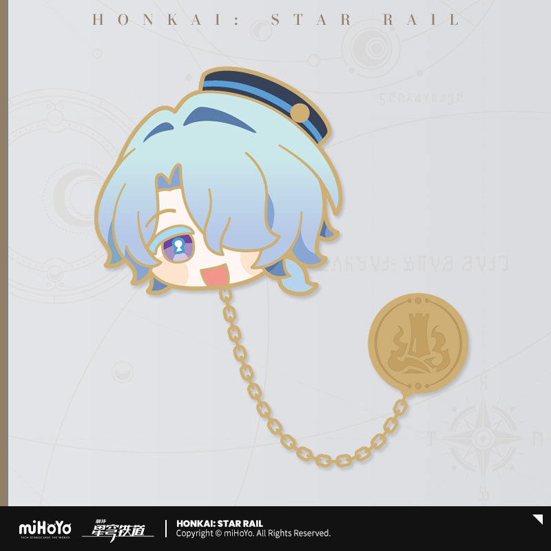 Honkai: Star Rail Metal Badge Pom - Pom Exhibition Hall Series