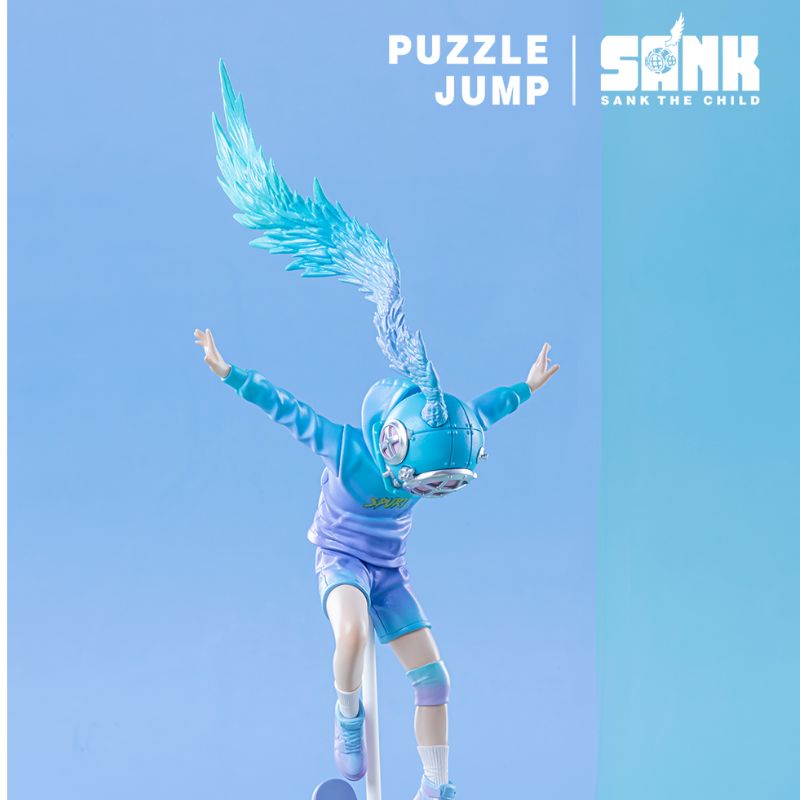 Sank 玩具 Sank-Puzzle-Jump 流行玩具車庫套件