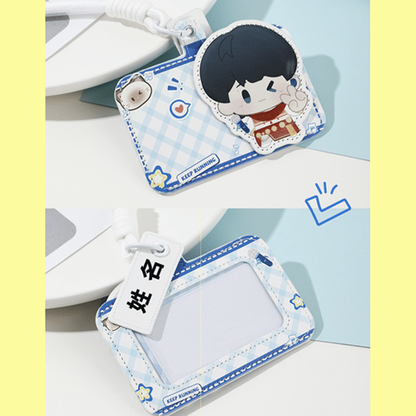 ZJSTV Keep Running KEEP & FUN series Chibi Card Holder