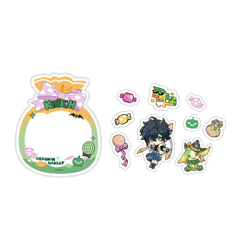 Genshin Impact Official Merch Sticker Set Night Fantasy