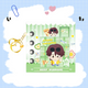Keep Running puzzle notebook pendant