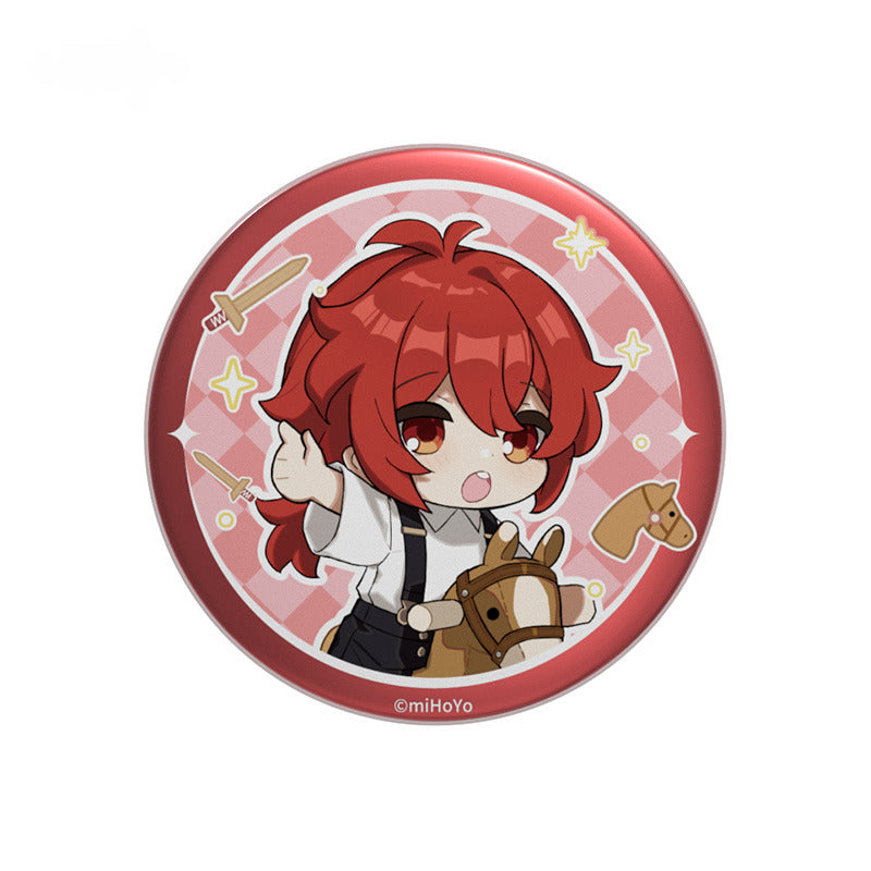Genshin Impact Badge Childhood Dream and Treasure Theme