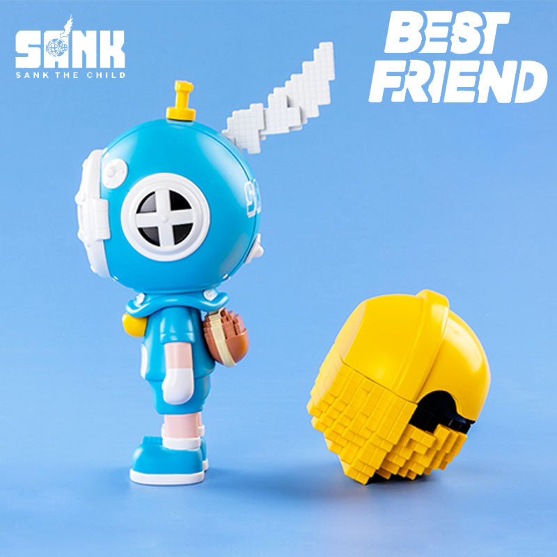 Sank Toys Sank-像素系列-BFF藝術玩具