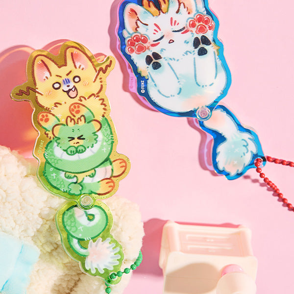 Fabulous Beasts Laser Acrylic Keychain Blind Box