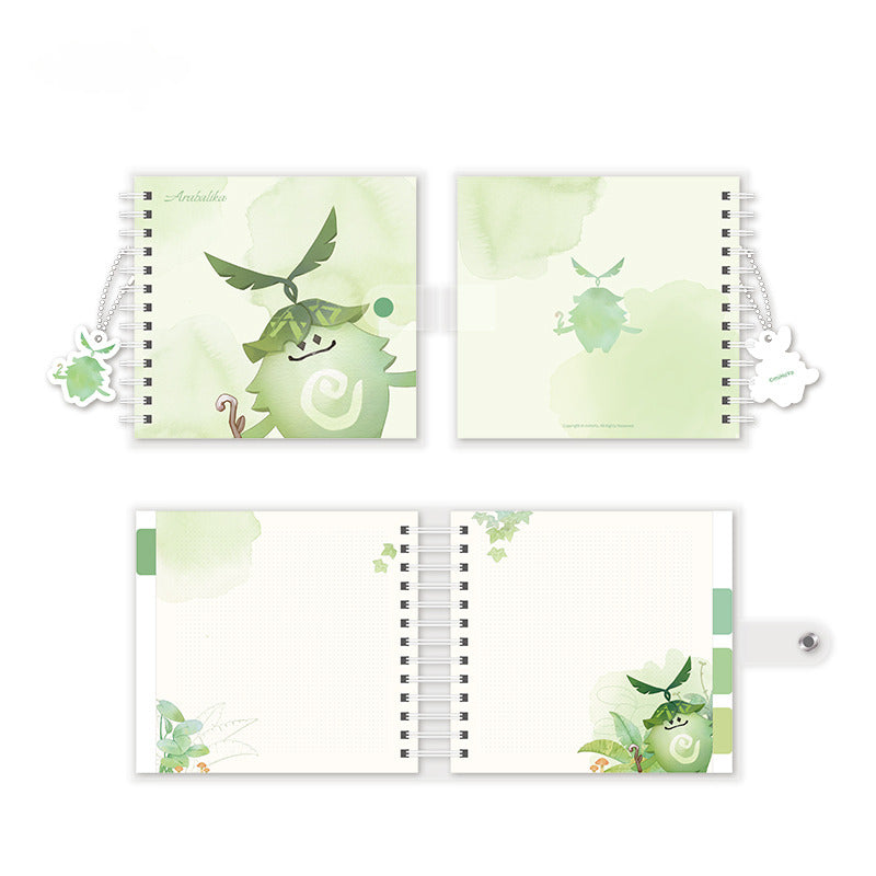 Genshin Impact Stationery Notebook Washi Tape Aranara Series