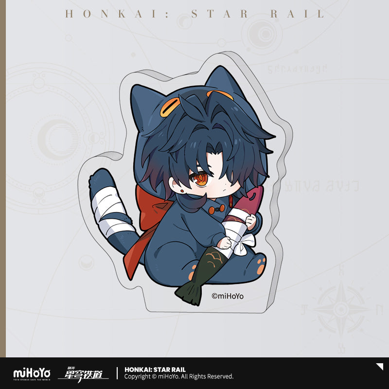 Honkai: Star Rail Chibi Acrylic Mini Standee Boys' Dormitory Series