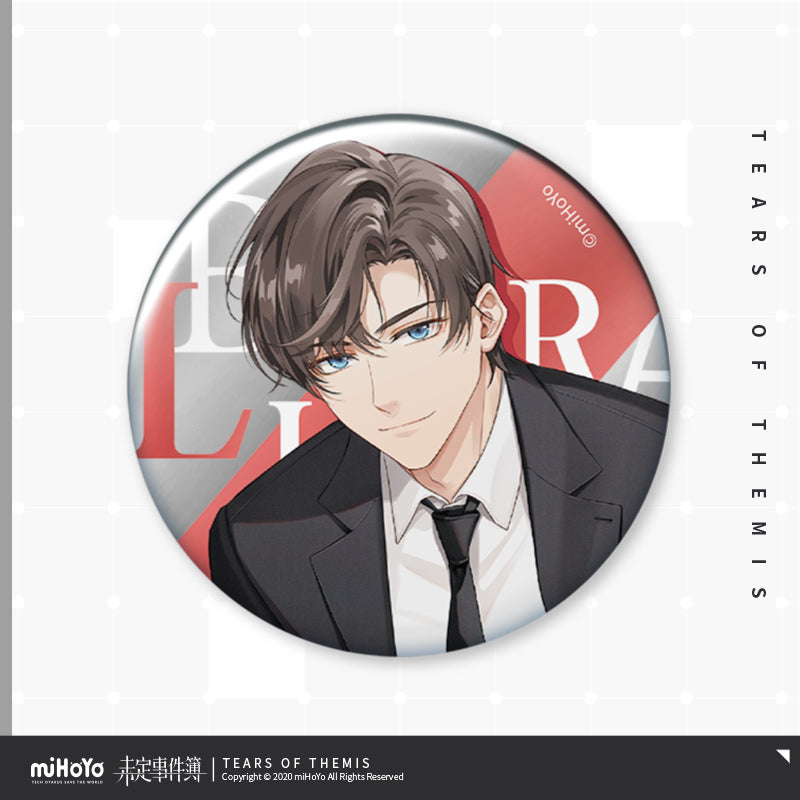 Tears of Themis Heartbeat Files Series Tinplate Badge