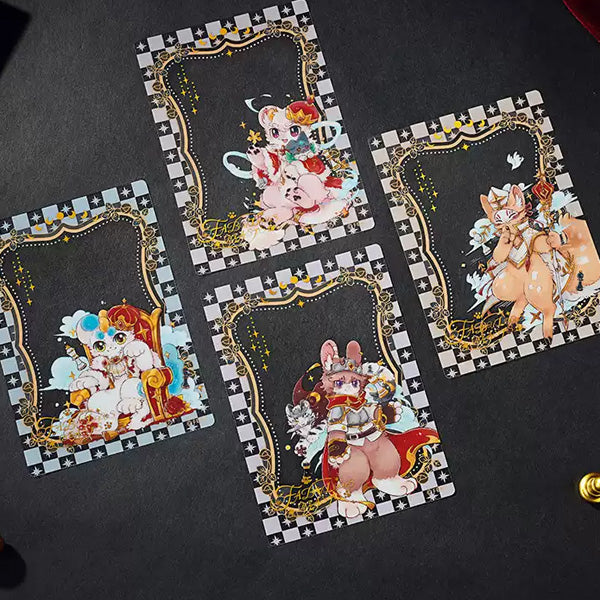 Fabulous Beasts PET Transparent Card Blind Box Black & White Series