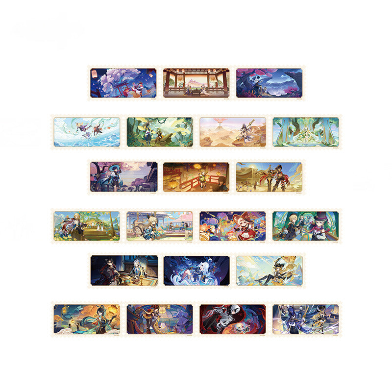 Genshin Impact Washi Tape Version Preview Series