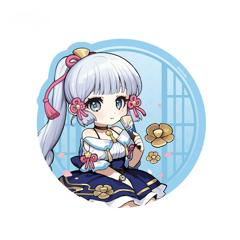 Genshin Impact Chibi Character Mouse Pad Picnic Theme Series
