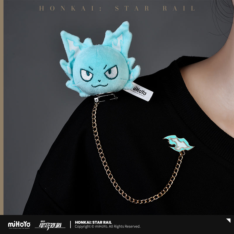 Honkai: Star Rail Plush Badge Mr. Tail Theme Series
