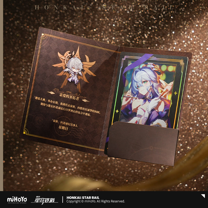 Honkai: Star Rail Pinocchio Harmony Festival Invitation Letter Set