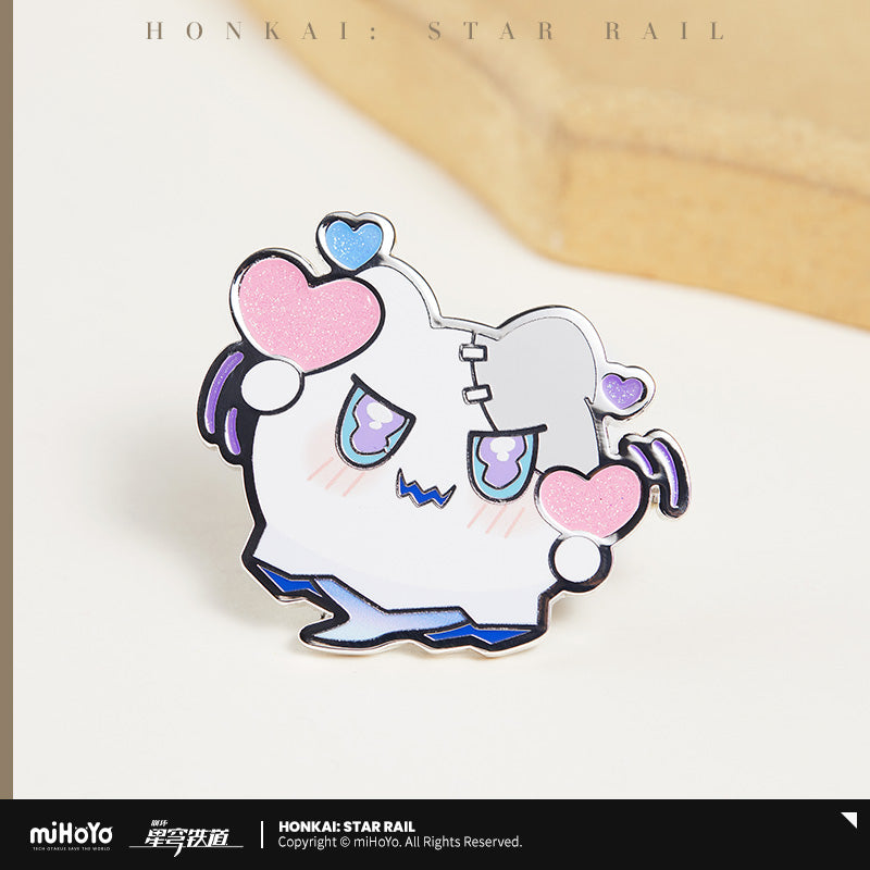 Honkai: Star Rail Wuwubo Metal Badge Wuwu Yixia Series