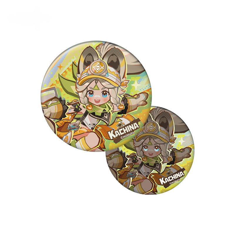 Genshin Impact Badge Standee Laser Ticket Traces of Artistry Series
